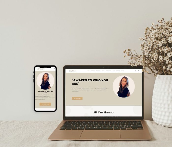 Modern Website Launch with Mockup Instagram Post